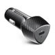 Автомобильное зарядное устройство Forcell F-Energy Carbon USB C QC3.0 PD 3A 20W Black (5903396133817) - изображение 2