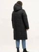 Зимняя женская куртка большого размера UF-fashion LAR 10-1 60 черный - изображение 3