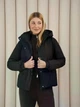 Демисезонная женская куртка с капюшоном UF-Fashion Теффи-KL черный М - изображение 4
