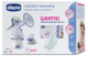 Laktator ręczny Chicco Natural Feeling & Extra Comfort + wkładki laktacyjne 60 szt (8058664069156) - obraz 1