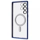 Чохол WAVE Metal Color Case with Magnetic Ring Samsung Galaxy S26 Ultra з захистом камери і магнітом для зарядки Midnight Blue - зображення 2