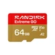 Карта пам'яті microSDXC SanDisk Extreme GO 64 ГБ Class 10 UHS-I U3 V30 A2 до 170 МБ/с - изображение 1
