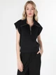 Толстовка на молнии без капюшона женская Colin's CL1059789BLK XS Black (8683197342195) - изображение 4