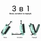 Самокат iSporter Travel 2в1 з валізою м'ятний (K3_Mint) - зображення 3