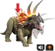 Фігурка Світ Юрського періоду: Виживання — Трицератопс Jurassic World Wild Roar Tricetops Dinosaur Action Figure Mattel - зображення 3