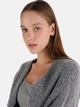 Кардиган вязаный женский Colin's CL1065265MGA M Gray (8683197802187) - изображение 4