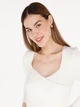 Пуловер жіночий Colin's CL1070281OFW S Off White (8684112335360) - зображення 4