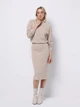 Свитер вязаный женский Colin's CL1075614BME S Beige Melange (8684112821696) - изображение 3