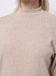Свитер вязаный женский Colin's CL1075614BME S Beige Melange (8684112821696) - изображение 4