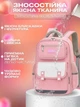 Школьный рюкзак для девочки розовый, детский ранец-портфель в школу для первоклассницы, школьниц, для подростков школы девчачий - изображение 4