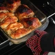 Термостійкі рукавички Newpop до 800°C для гриля, BBQ, духовки та каміна, арамідні, EN407, Red, L/XL/XXL - зображення 6