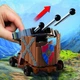 Klocki Playmobil Knights: Wieża szturmowa rycerzy herbu Smok 107 elementów 72210 (4008789722102) - obraz 8
