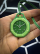 Наручные часы в стиле Audemars Piguet Swatch Royal Pop механика Зеленые - изображение 2