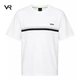Чоловіча футболка BOSS Oversize M біла зі світловідбивною смугою та логотипом Premium Casual - зображення 1