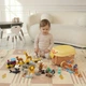 Развивающий конструктор POPPET Путешествие в Мир животных в ящике Утенок Оранж, 79 элементов (PP-SET-01-O) - изображение 3