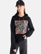 Худи оверсайз женское Colin's CL1066327-BLK M Black (8683197893161) - изображение 1