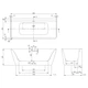 Ванна кварилова Villeroy&Boch Subway 3.0 1800x800 мм білий (UBQ180SBW9CS00V 01) - изображение 3