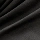 Ткань Интерлок, трикотажное полотно, трикотаж, 200 гр/м2 160 см хлопок, плотная, мягкая, натуральная, для футболок черный м.п. - изображение 2