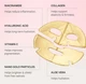 Маска для обличчя MZ Skin Hydra-Lift Golden Facial Treatment Mask - изображение 2