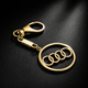 Брелок из желтого золота Audi (Ауди) (з9004) - изображение 2