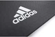 Коврик для йоги Adidas черный 8 мм нескользящий для пилатеса и фитнеса универсальный - изображение 3