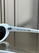 Солнцезащитные очки Ray-Ban RB4441D белые, синяя линза, овальные, женские, унисекс, - изображение 6