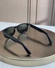 Солнцезащитные очки Ray-Ban New Wayfarer RB2132 черные, зеленая линза G15, унисекс, классика, - изображение 5