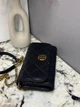 Жіноча сумка-гаманець Tory Burch Willa Chain Wallet чорна — стьобаний клатч на ланцюжку, - зображення 8