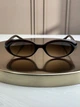 Солнцезащитные очки Ray-Ban RB4441D коричневые, коричневый градиент, овальные, женские, унисекс, - изображение 2
