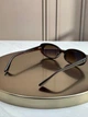 Солнцезащитные очки Ray-Ban RB4441D коричневые, коричневый градиент, овальные, женские, унисекс, - изображение 5