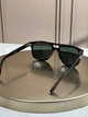 Солнцезащитные очки Ray-Ban RB2213 гавана, зеленая линза G15, двойной мостик, унисекс, - изображение 5