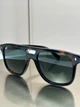 Солнцезащитные очки Ray-Ban RB2213 гавана, зеленая линза G15, двойной мостик, унисекс, - изображение 8