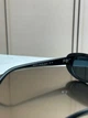 Солнцезащитные очки Ray-Ban RB4441D черные глянцевые, голубая линза, овальные, женские, унисекс, - изображение 6