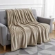 Покривало велюрове однотонне Comfort (бежеве) 200х230 см - изображение 4