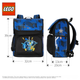 Рюкзак LEGO 20069 шкільний для 1-3 класів з 3D-підсвіткою, синій з мотоциклом - зображення 9