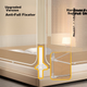 Манеж MUJI Home с москитной сеткой и бортиками от падения, 1.5x2 м, три двери - изображение 6