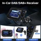 Автомобильный DAB FM трансмиттер DeepBetter экран 2.3 Bluetooth 5.0 handsfree AUX USB - изображение 5