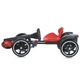 Складной электромобиль на аккумуляторе 6V 4.5Ah с регулируемой рамой Go-Kart Красный - изображение 2