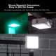 Комплект штатива Ulanzi VL49RGB (белый) с магнитным полноцветным заполняющим светом, портативный светодиодный карманный светильник с двойной температурой для фотосъемки на беззеркальных камерах, смартфонах, портретной съемки в помещении и спецэффектов. - изображение 9