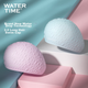Шапочка для плавания WATERTIME Shuichuan для женщин, силиконовая, для длинных волос, с защитой ушей, водонепроницаемая, розовая - изображение 9
