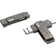 Флеш-накопитель DM Daimai 128 ГБ USB3.2 Type-C с двойным интерфейсом и высокой скоростью передачи данных (PD198) для Android, Apple, ноутбуков и использования в автомобиле. - изображение 1