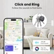 Bluetooth-трекеры для вещей Apple Find My 4 шт с батарейками, Hoxe - изображение 7