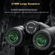 Бінокль Celestron Nature 8x42 ширококутний із заповненням азотом водонепроникний, зелений, з адаптером для смартфона - зображення 6