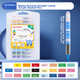 Маркеры акриловые Snowhite DM102 с мягким наконечником, 24 цвета - изображение 4