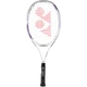 Теннисная ракетка YONEX, тренировочная модель для начинающих ELITE, бело-фиолетовая, с предварительно натянутыми струнами и обмоткой для рукоятки, тренировочное пособие для тенниса. - изображение 9