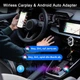 Бездротовий адаптер CarPlay та Android Auto 3-в-1 2025, USB-C/A, Plug & Play - изображение 6