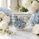 Кухоль порцеляновий Heritage Toile Collection Blue 350 мл (K345) - зображення 4