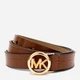 Ремень женский из натуральной кожи Michael Kors 214612206 XL (112 см) Коричневый (1161236135) - изображение 1
