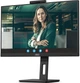 TFT 27" AOC , QHD, IPS, 75Hz, 2xHDMI, DP, USB-hub, webcam, HAS, Pivot, колонки, чорний (Q27P3QW) - зображення 3