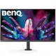 TFT 31.5" BenQ PD3205UA, IPS, 4K UHD, 99% sRGB, HDMI, DP, USB-С, USB-hub, HAS, колонки, темно- сірий (9H.LKGLA.TPE) - зображення 1